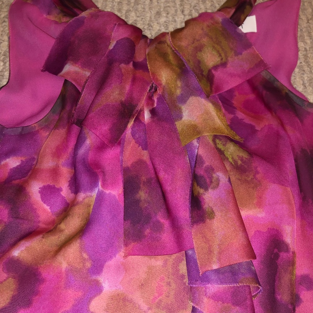 Dressy multi-colored tank